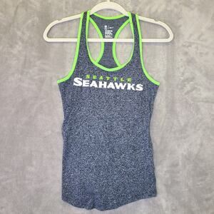 Nike Seahawks Women's XS Tank Top Gray/Green Trim Team Gear